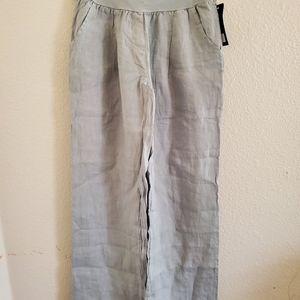 Grey Linen Pants